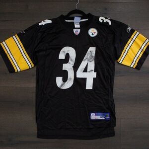 Pittsburgh Steelers #34 Black & Gold Football Jersey
